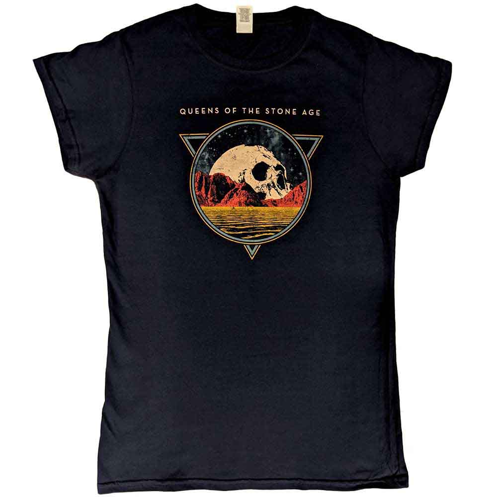 Queens Of The Stone Age Skull Lady [T-Shirt] - Rock Band Apparel