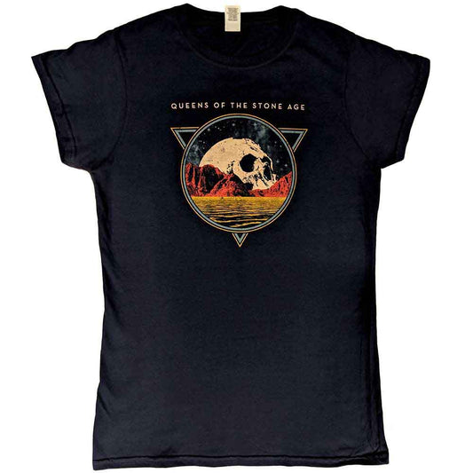 Queens Of The Stone Age Skull Lady [T-Shirt] - Rock Band Apparel