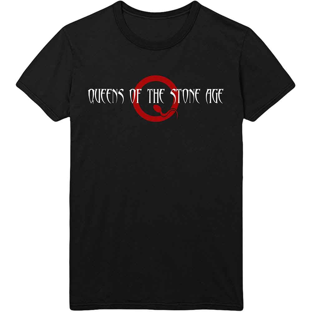 Queens Of The Stone Age Text Logo [T-Shirt] - Rock Band Apparel