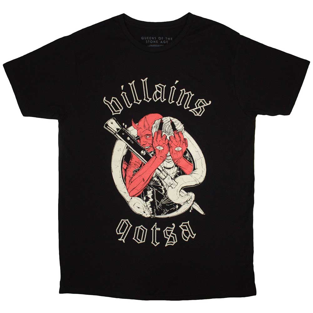 Queens Of The Stone Age Villains [T-Shirt] Black