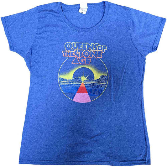 Queens Of The Stone Age Warp Planet [T-Shirt] Blue