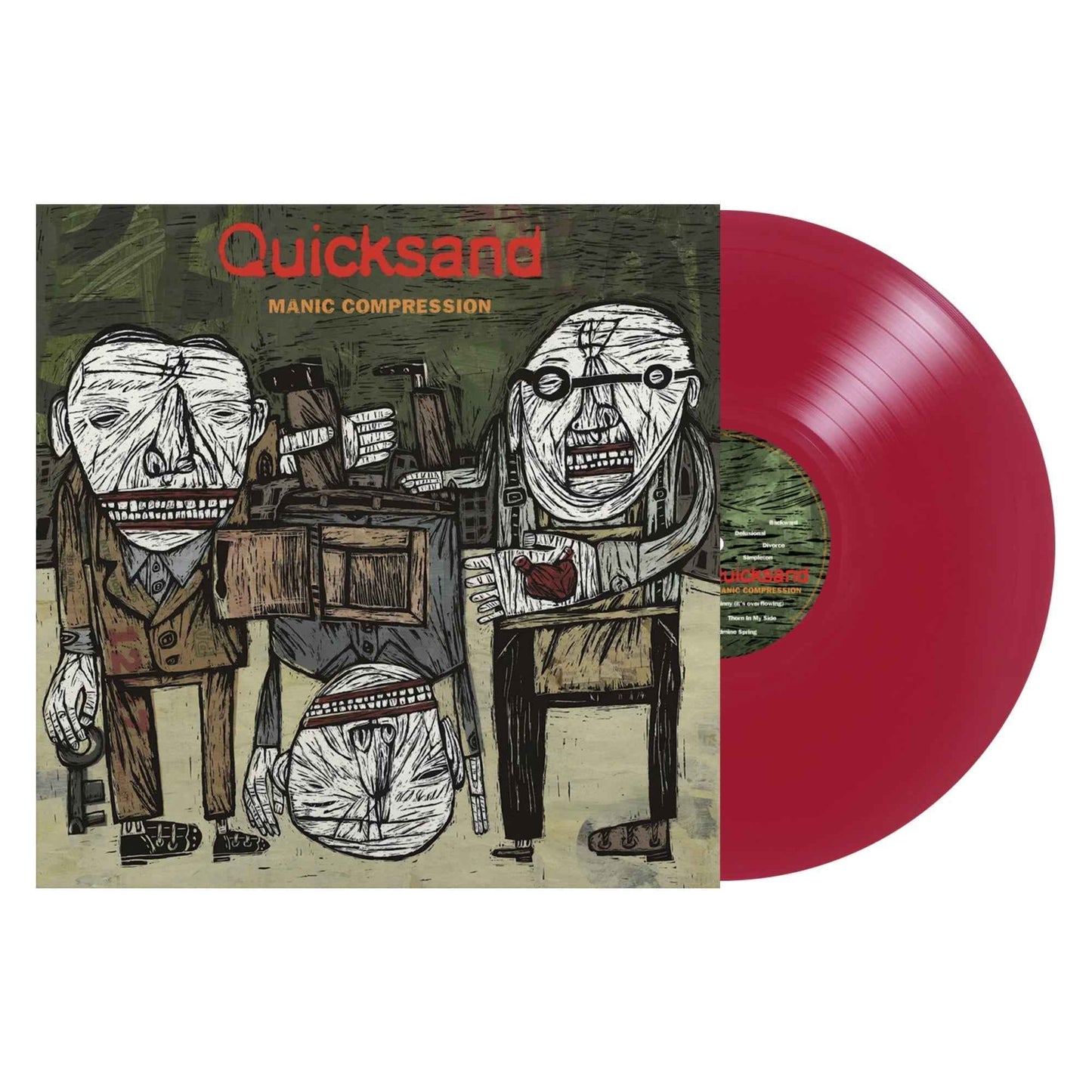 Manic Compression [Open Heart Red Vinyl] [Vinyl]