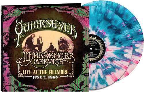 Quicksilver Messenger Service - Live At The Fillmore June 7, 1968 [Clear Vinyl, White, Blue, Pink] [2LP] [Vinyl]