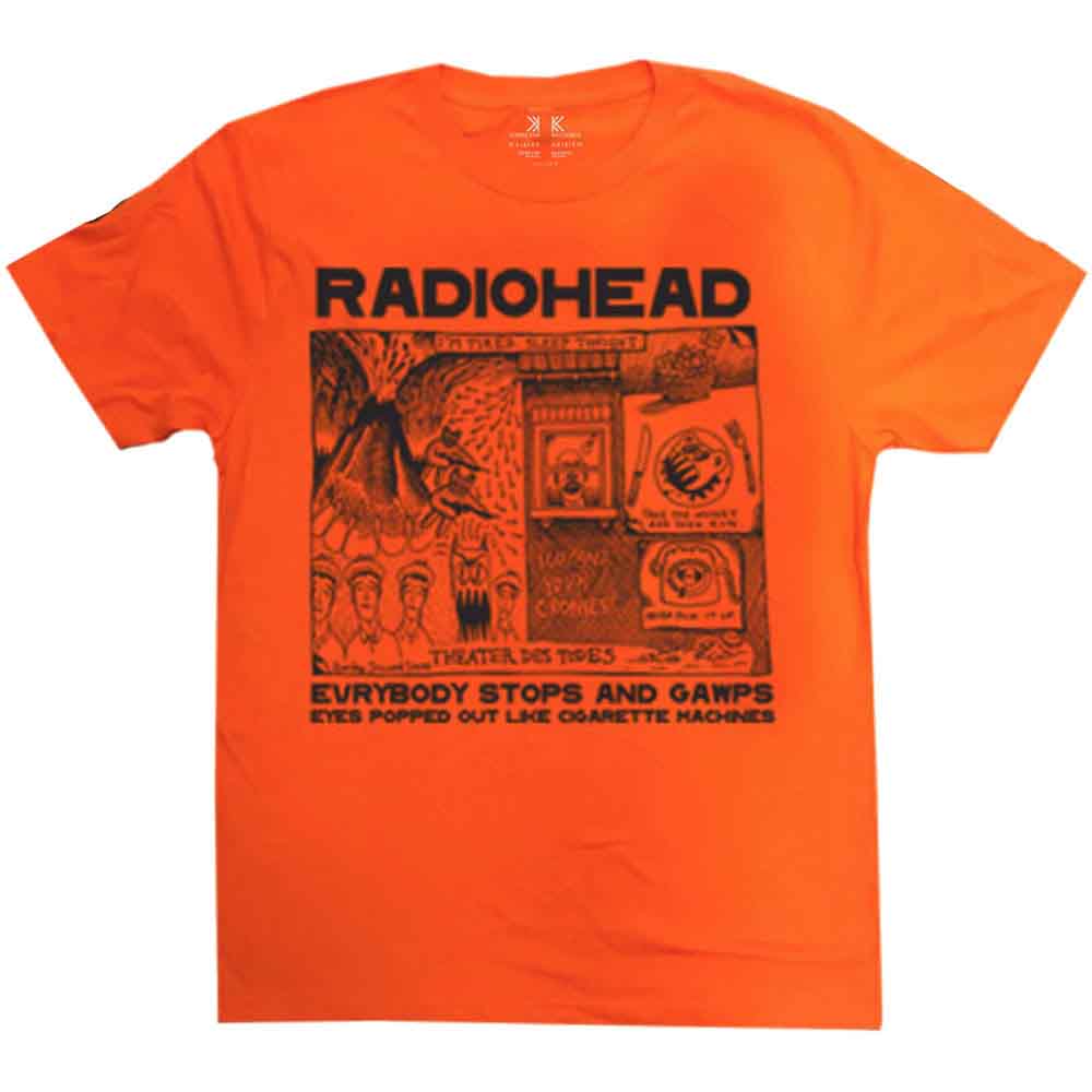 Radiohead Gawps [T-Shirt] Orange
