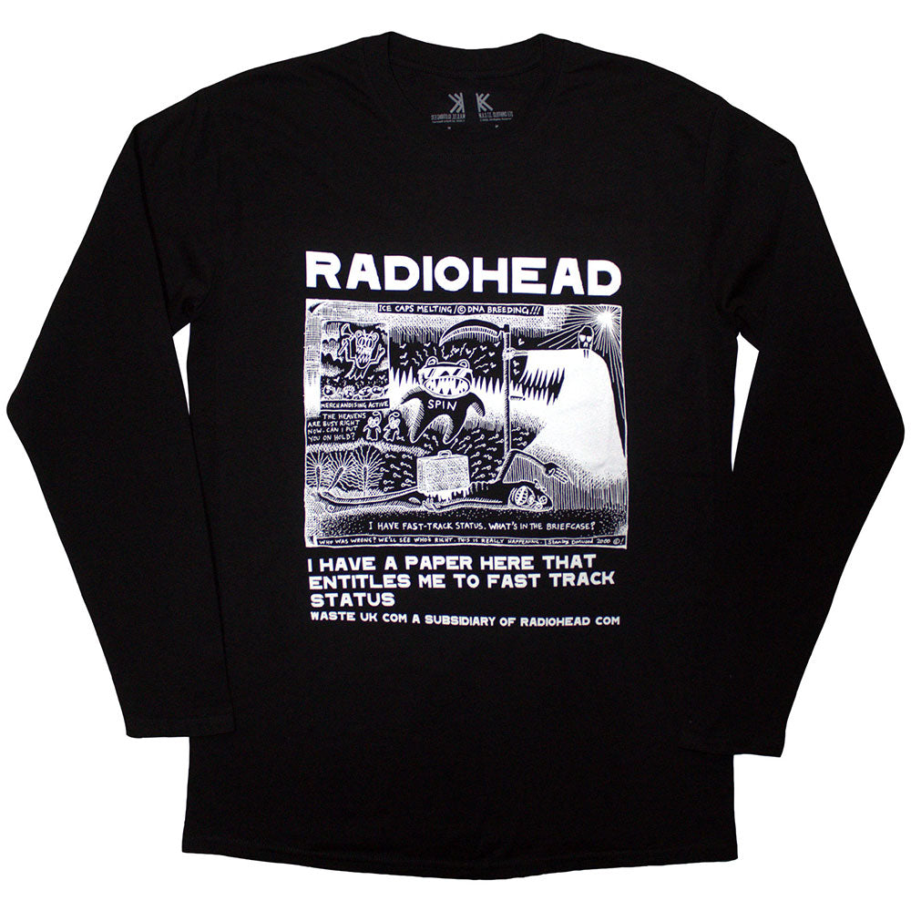 Radiohead Ice Caps [] Black