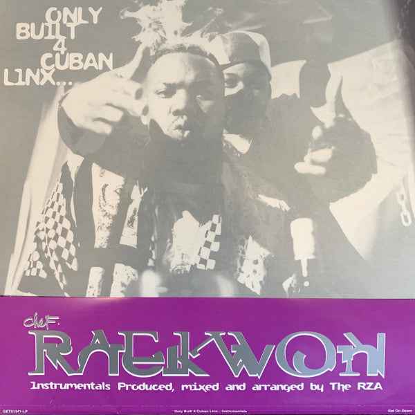 Only Built 4 Cuban Linx... Instrumentals (Purple-In-Clear Splatter Colored Vinyl) (2 Lp's) [Vinyl]