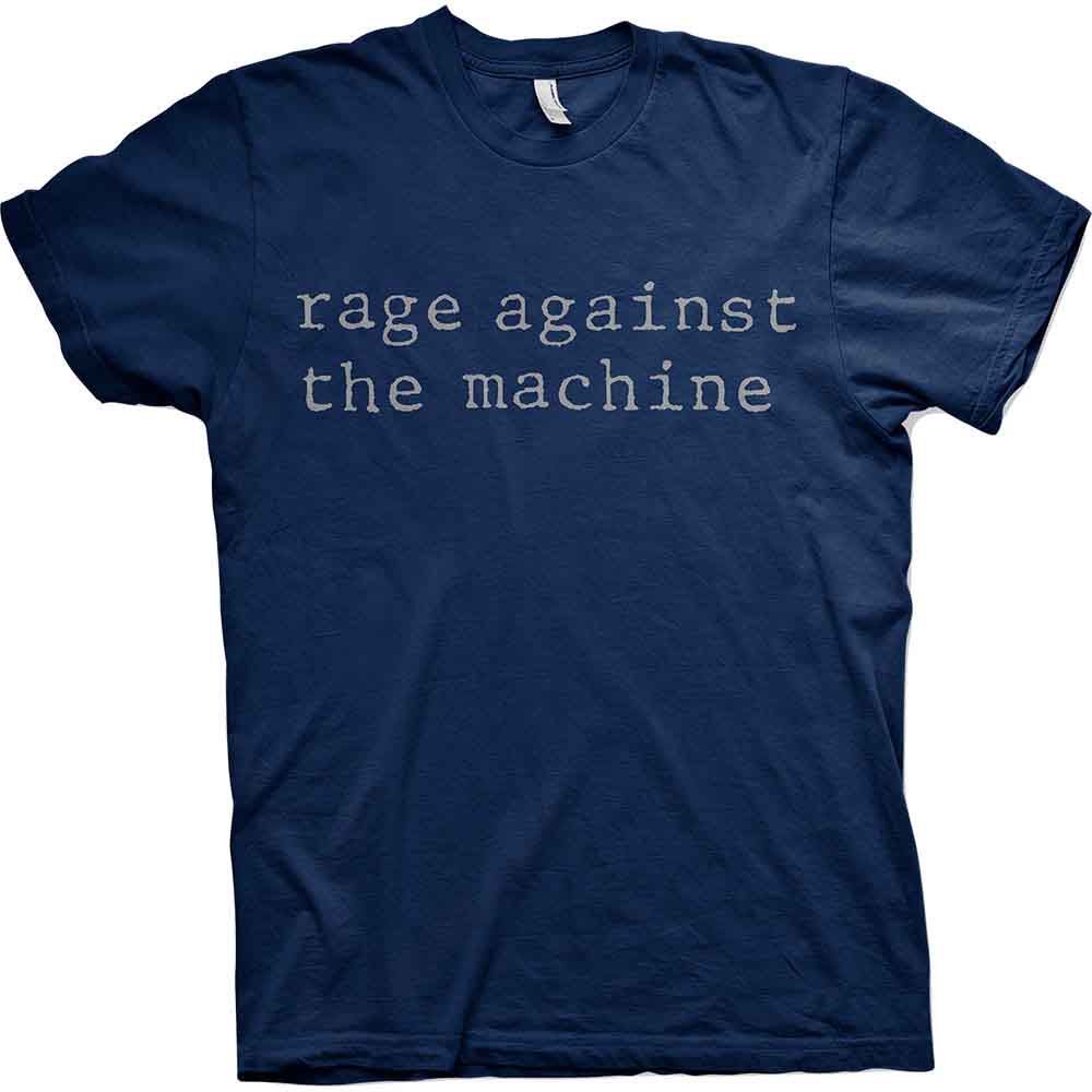 Rage Against The Machine Original Logo [T-Shirt] Blue