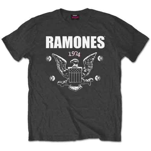 Ramones 1974 Eagle [T-Shirt] - Rock Band Apparel