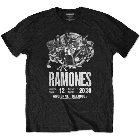 Ramones Belgique [T-Shirt] Black