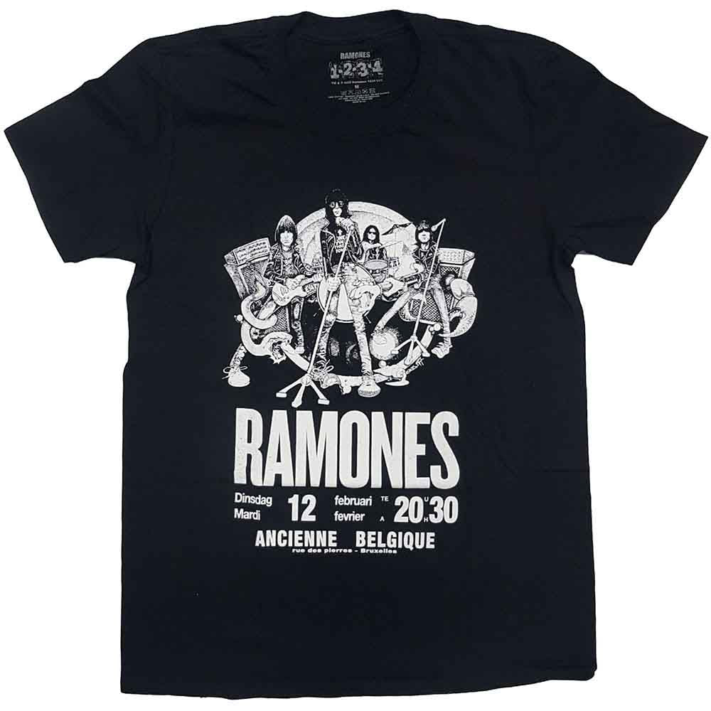 Ramones Belgique [T-Shirt] - Rock Band Apparel