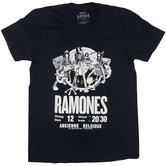 Ramones Belgique [T-Shirt] - Rock Band Apparel