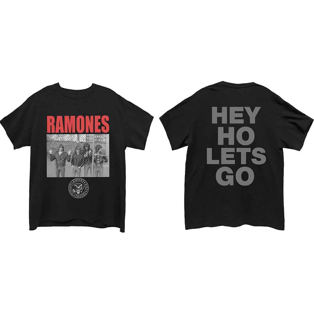 Ramones Cage Photo [T-Shirt] Black