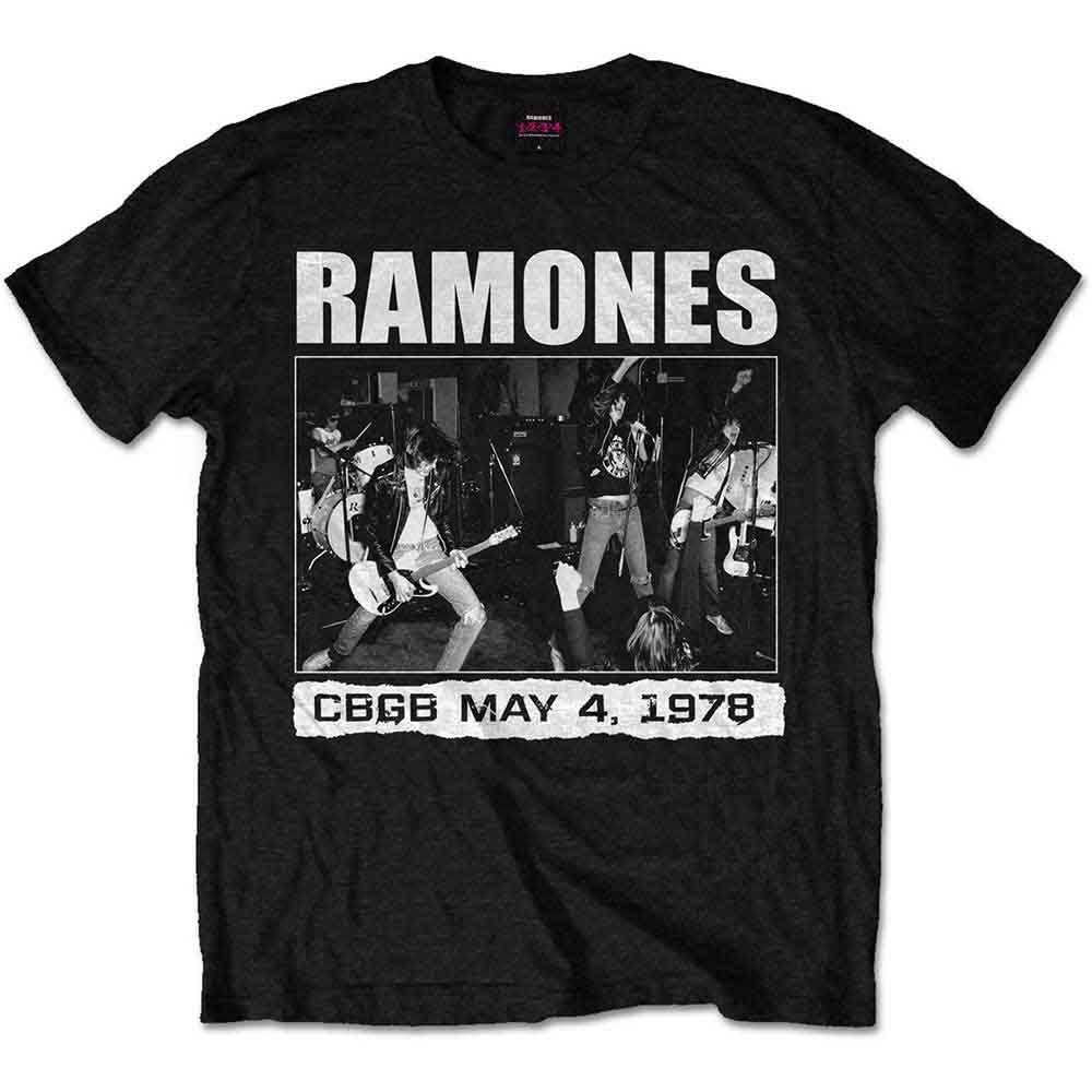 Ramones CBGB 1978 [T-Shirt] - Rock Band Apparel