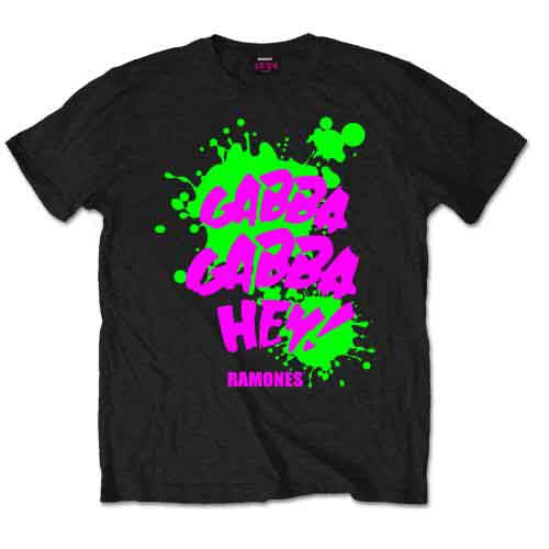 Ramones Gabba Gabba Hey [T-Shirt] - Rock Band Apparel