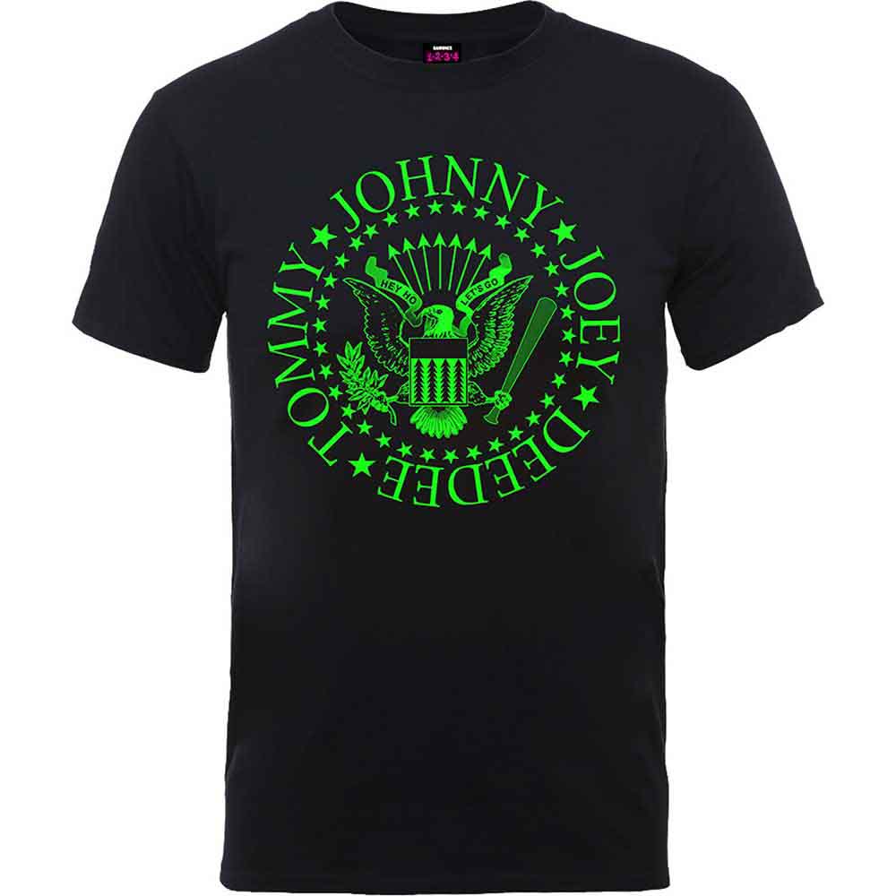 Ramones Green Seal [T-Shirt] - Rock Band Apparel