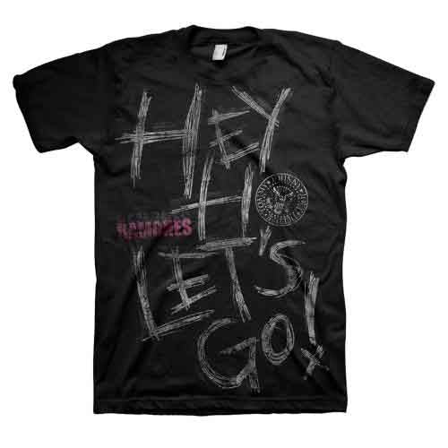 Ramones Hey Ho [T-Shirt] - Rock Band Apparel