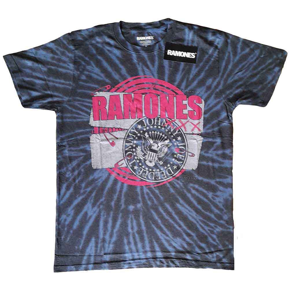 Ramones Punk Patch [T-Shirt] Blue