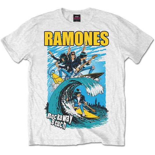 Ramones Rockaway Beach [T-Shirt] - Rock Band Apparel