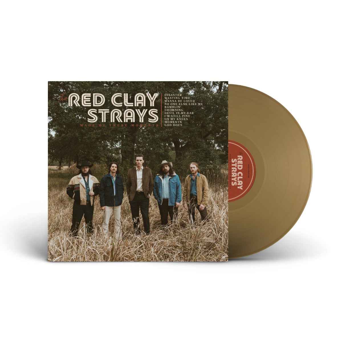 Red Clay Strays - Made By These Moments (Colored Vinyl, Gold, Gatefold LP Jacket) [Vinyl]