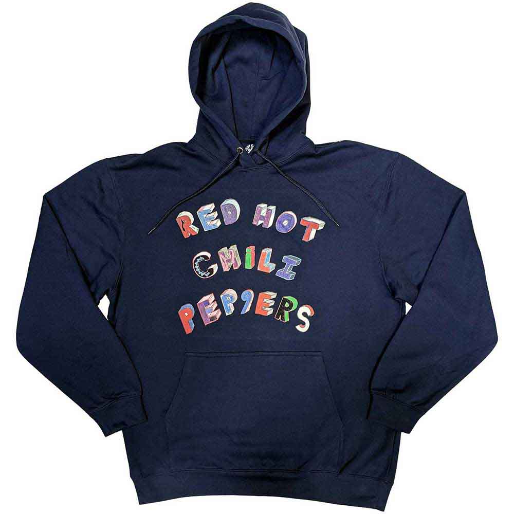 RED HOT CHILI PEPPERS Colourful Letters [Sweatshirt] - Rock Band Apparel