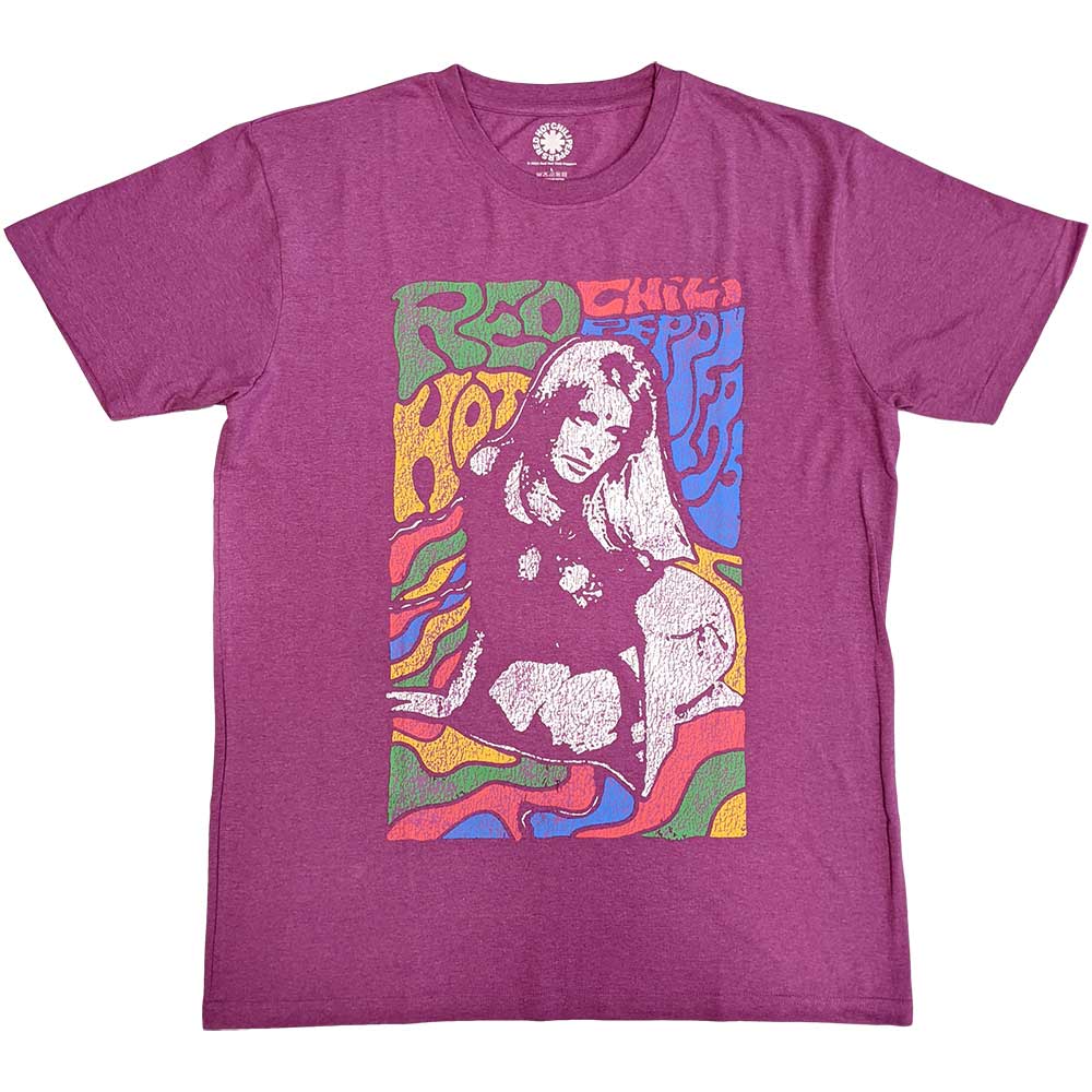 RED HOT CHILI PEPPERS Kneeling Girl [T-Shirt] Pink