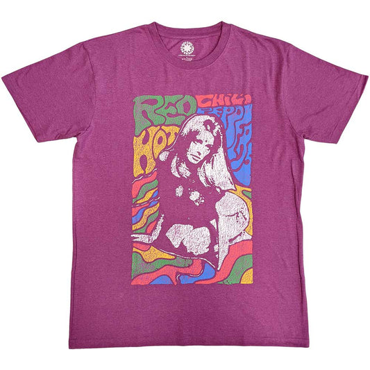 RED HOT CHILI PEPPERS Kneeling Girl [T-Shirt] Pink