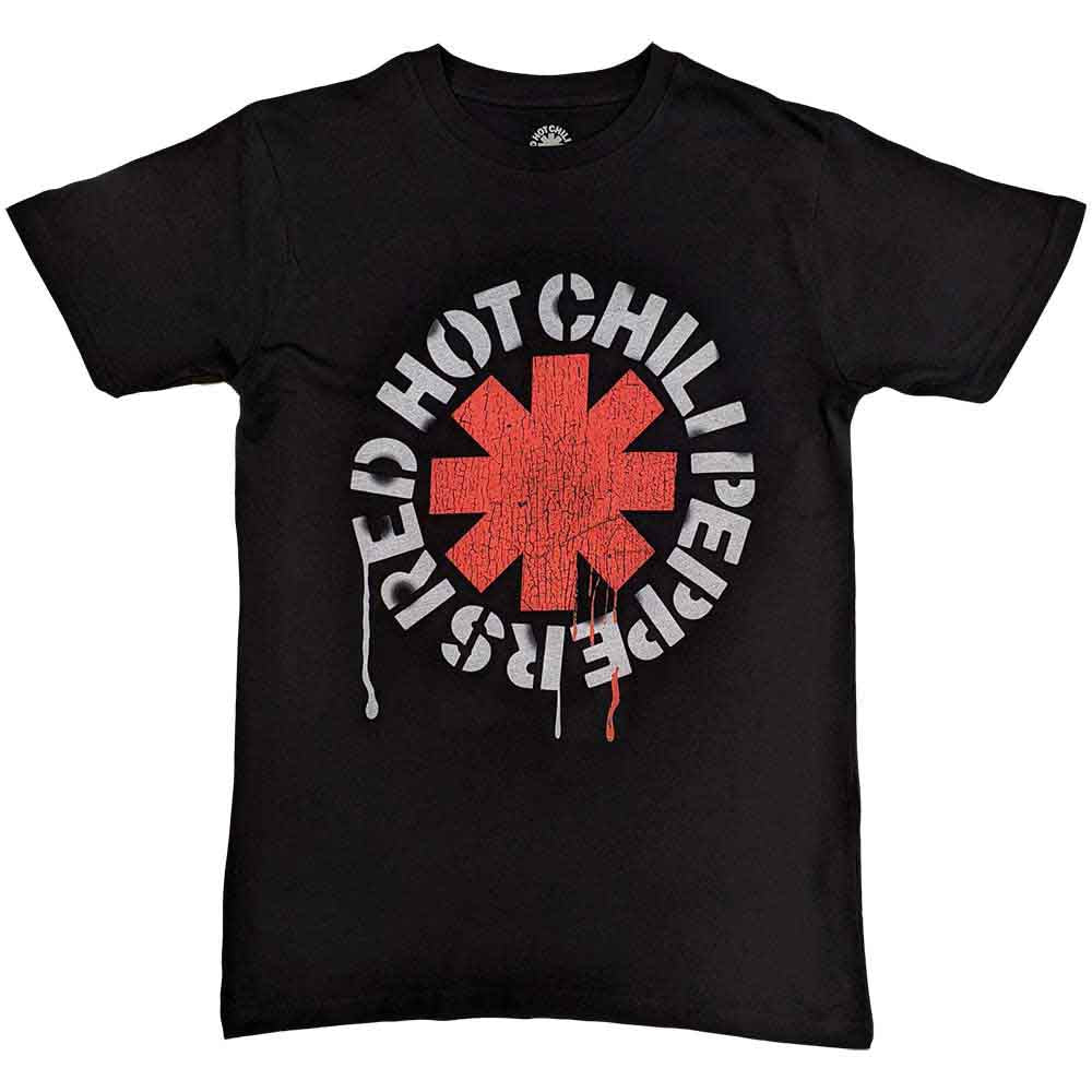 RED HOT CHILI PEPPERS Stencil [T-Shirt] - Rock Band Apparel
