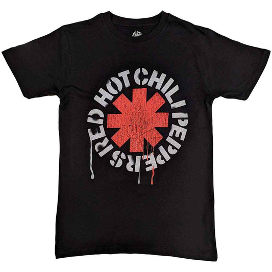 RED HOT CHILI PEPPERS Stencil [T-Shirt] - Rock Band Apparel