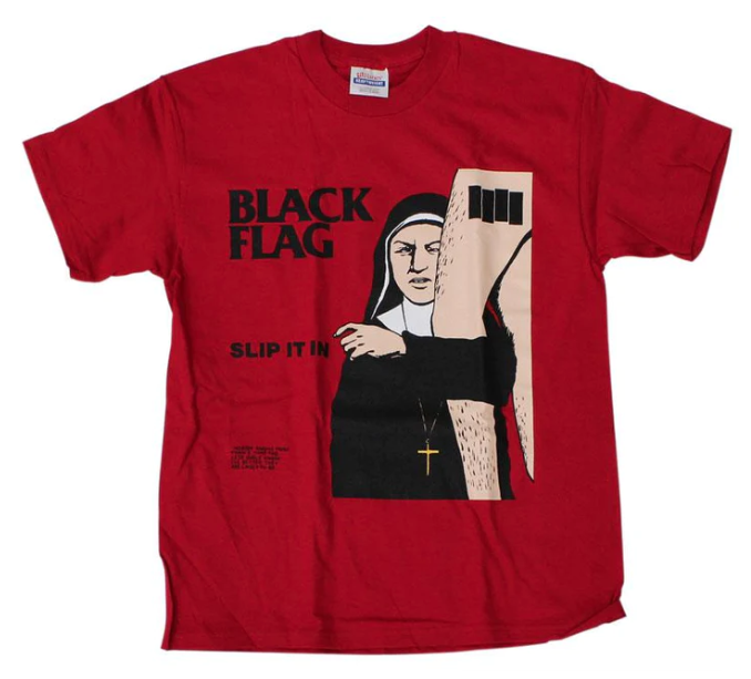 Black Flag Slip it in [T-Shirt] - Rock Band Apparel