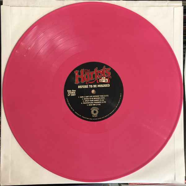 The Harlots Of 42nd Street - Refuse To Be Misused (Pink) [Vinyl]