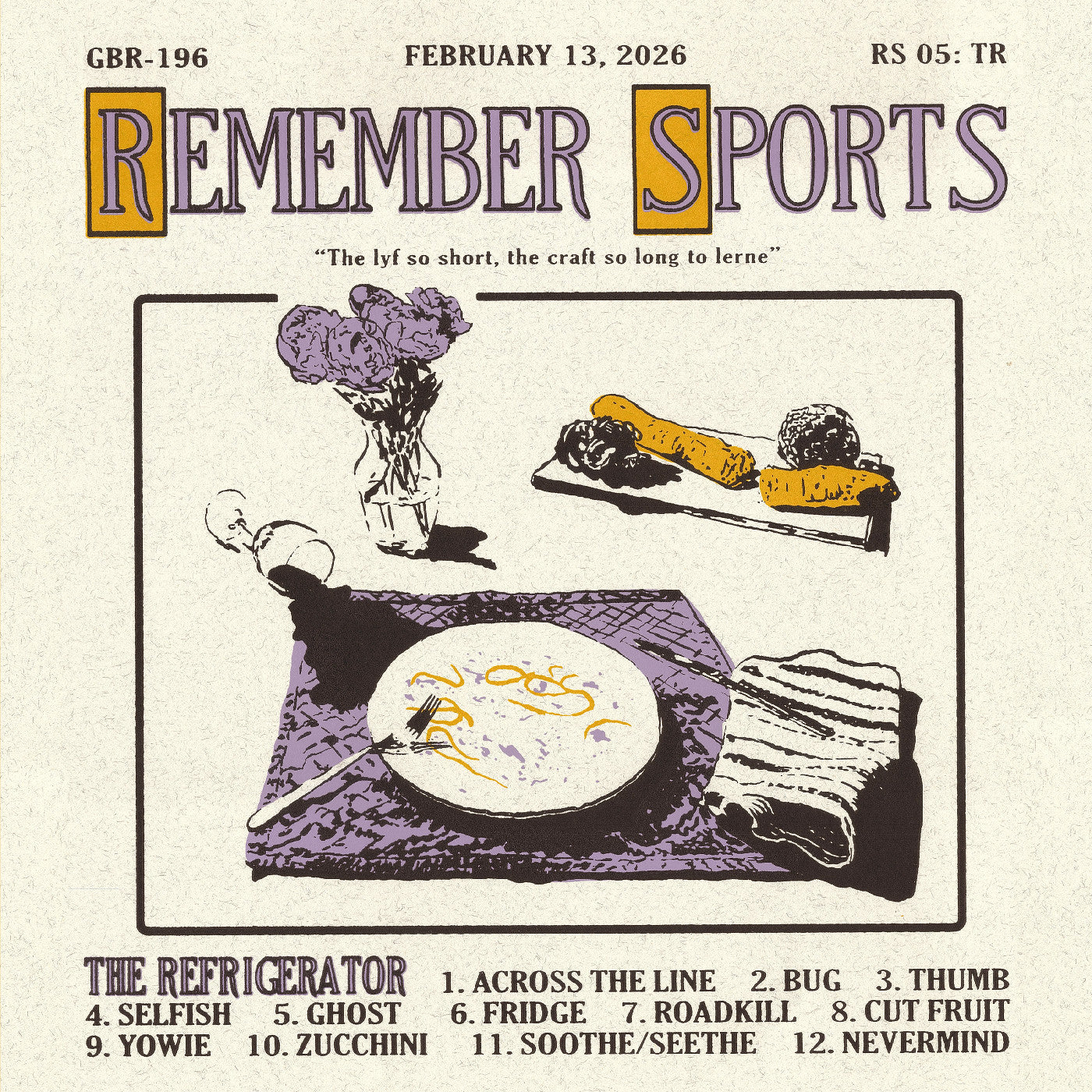 PRE-ORDER Remember Sports - The Refrigerator [Vinyl]