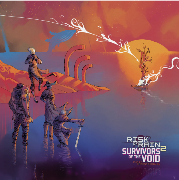 Risk of Rain 2: Survivors of the Void (Original Soundtrack) (Black Sparkle) [Vinyl]