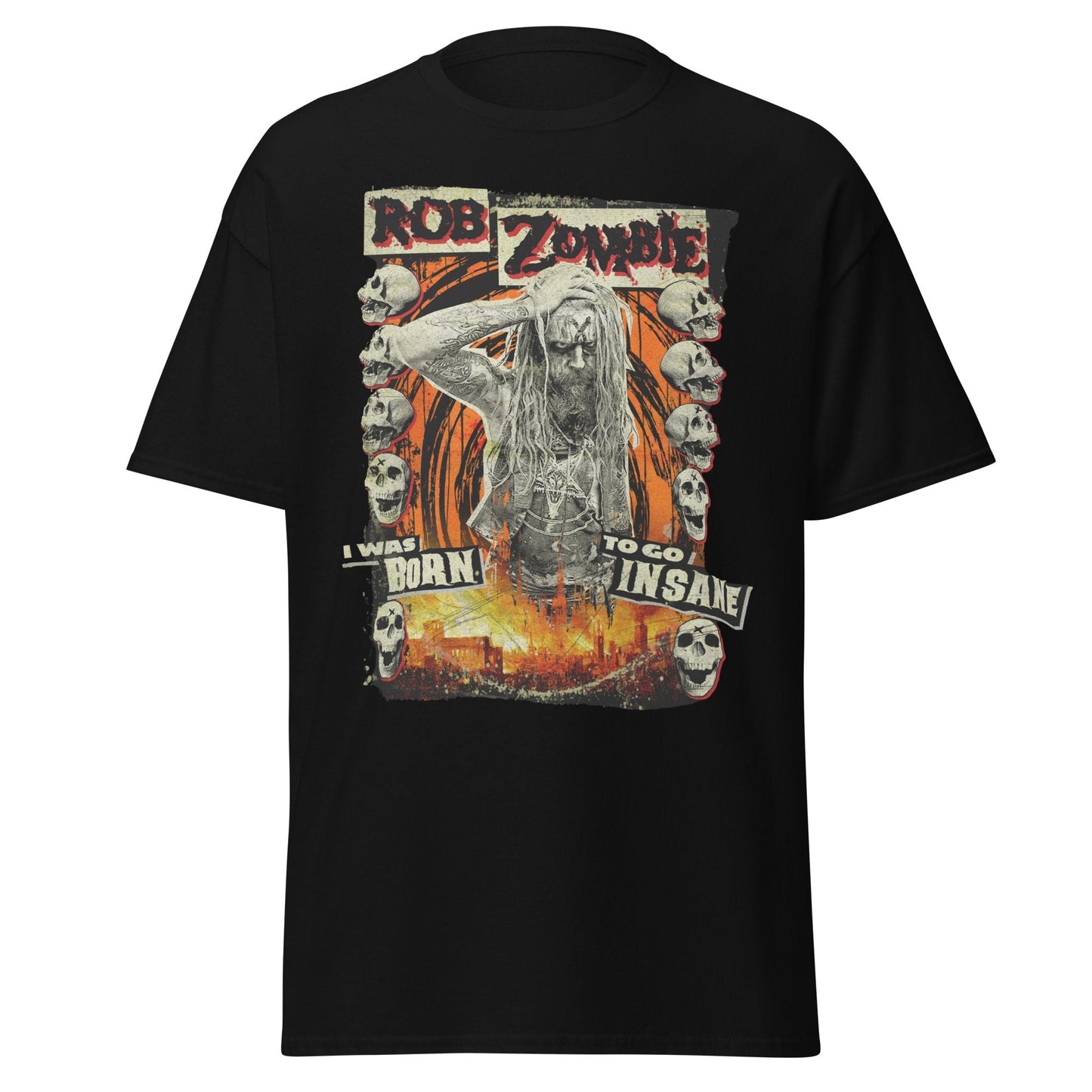 Rob Zombie - Born Insane Jumbo Print T-Shirt
