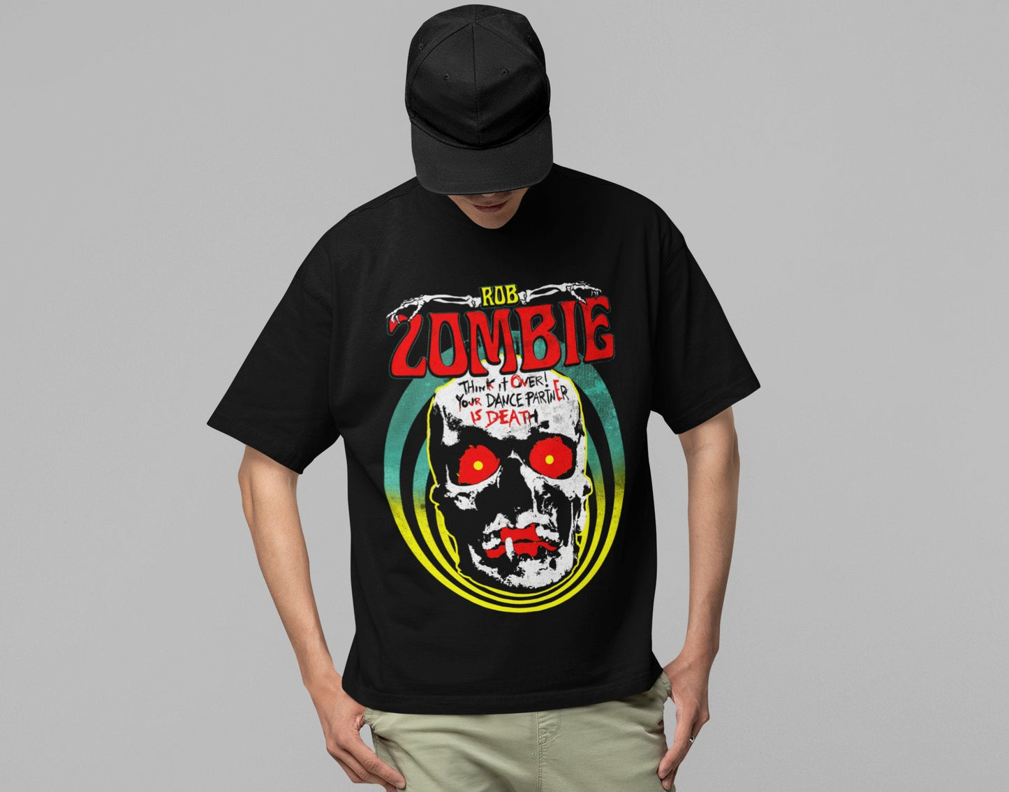 Rob Zombie - Think It Over Jumbo Print T-Shirt