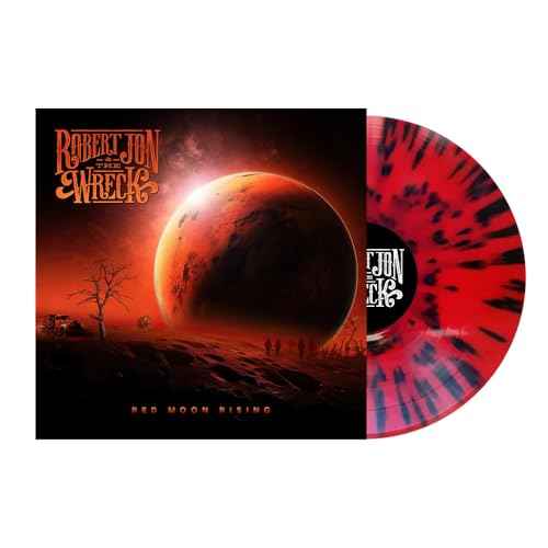 Robert Jon & The Wreck - Red Moon Rising [Red/Black Splatter LP] [Vinyl]