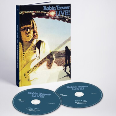 Robin Trower Live! 50th Anniversary Edition (2 Cd's) [CD]