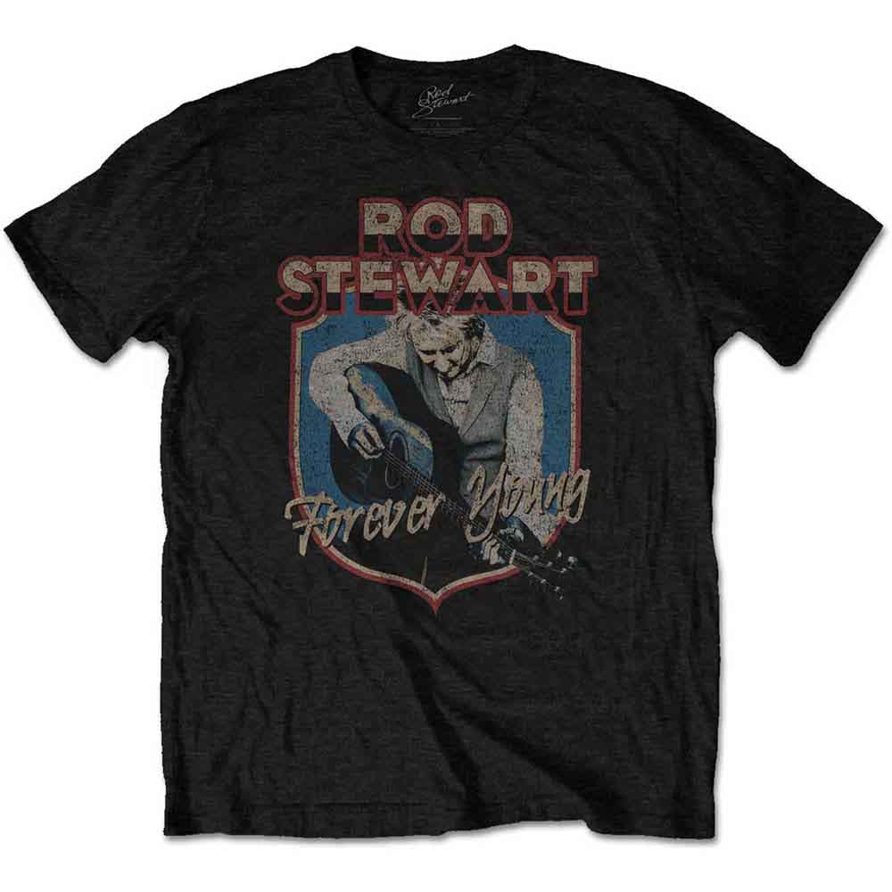 Rod Stewart Forever Crest [T-Shirt] - Rock Band Apparel