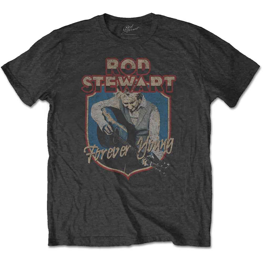 Rod Stewart Forever Crest [T-Shirt] Grey