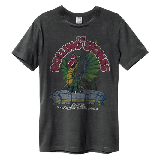 Amplified ROLLING STONES US 1972 AMPLIFIED VINTAGE CHARCOAL [T-Shirt] - Rock Band Apparel