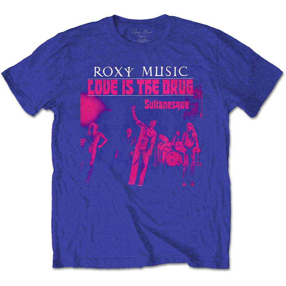 Roxy Music Love Is The Drug [T-Shirt] - Rock Band Apparel
