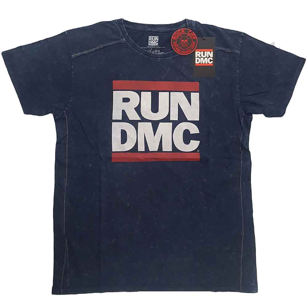 Run Dmc Logo [T-Shirt] Blue