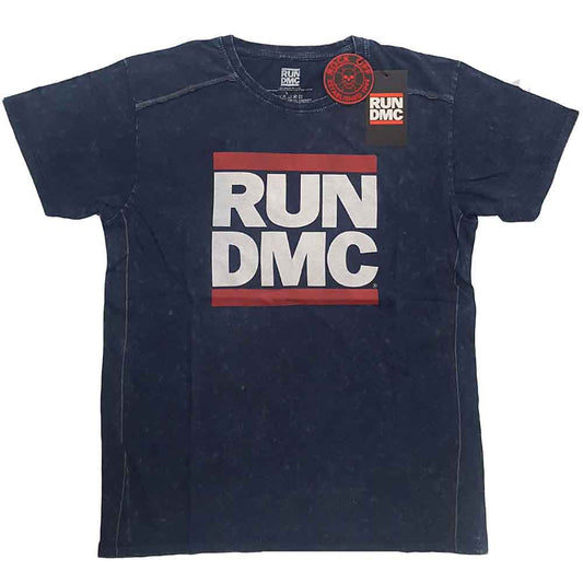 Run Dmc Logo [T-Shirt] Blue