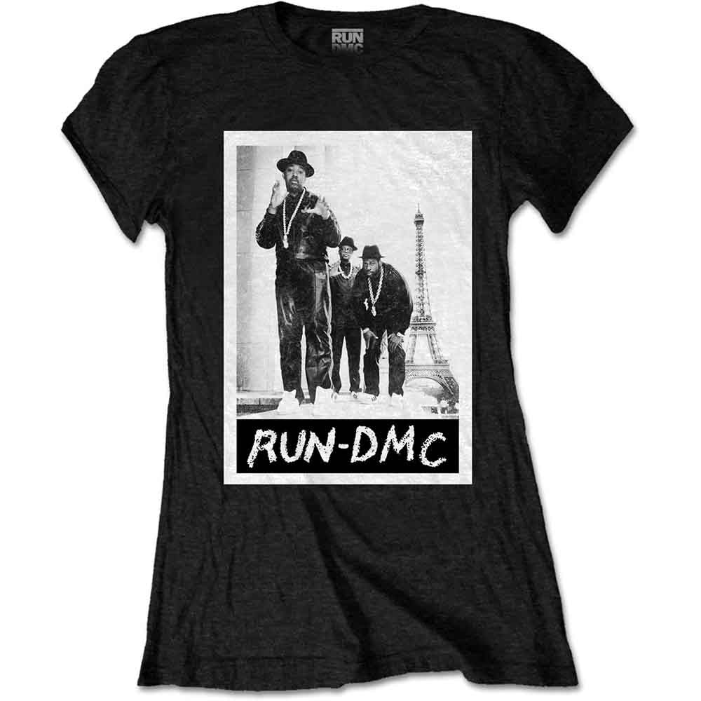 Run Dmc Paris Photo [T-Shirt] - Rock Band Apparel