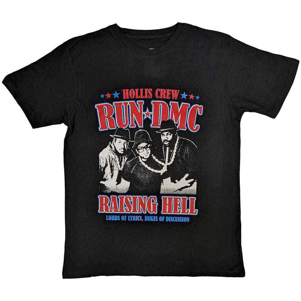 Run Dmc Raising Hell Americana [T-Shirt] Black