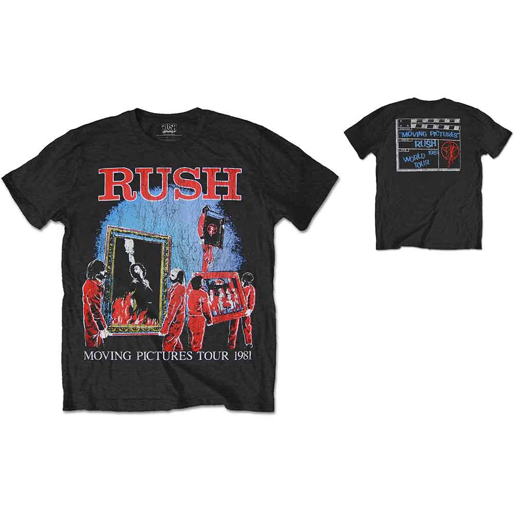 Rush 1981 Tour [T-Shirt] - Rock Band Apparel