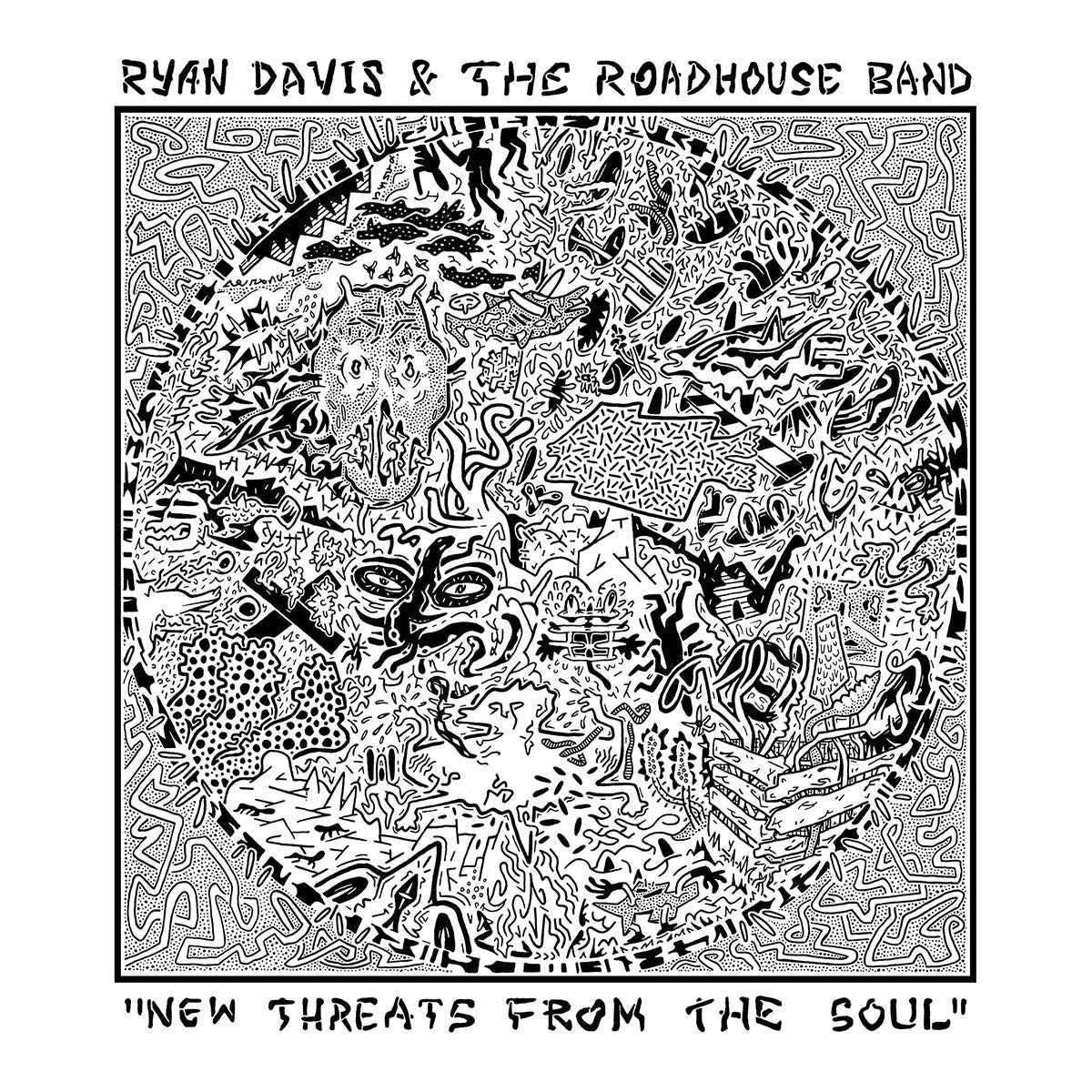 Ryan Davis & The Roadhouse Band - New Threats From The Soul (Transparent Light Blue Vinyl) [Vinyl]