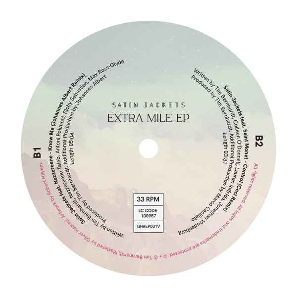 SATIN JACKETS - Extra Mile [12"] [Vinyl]