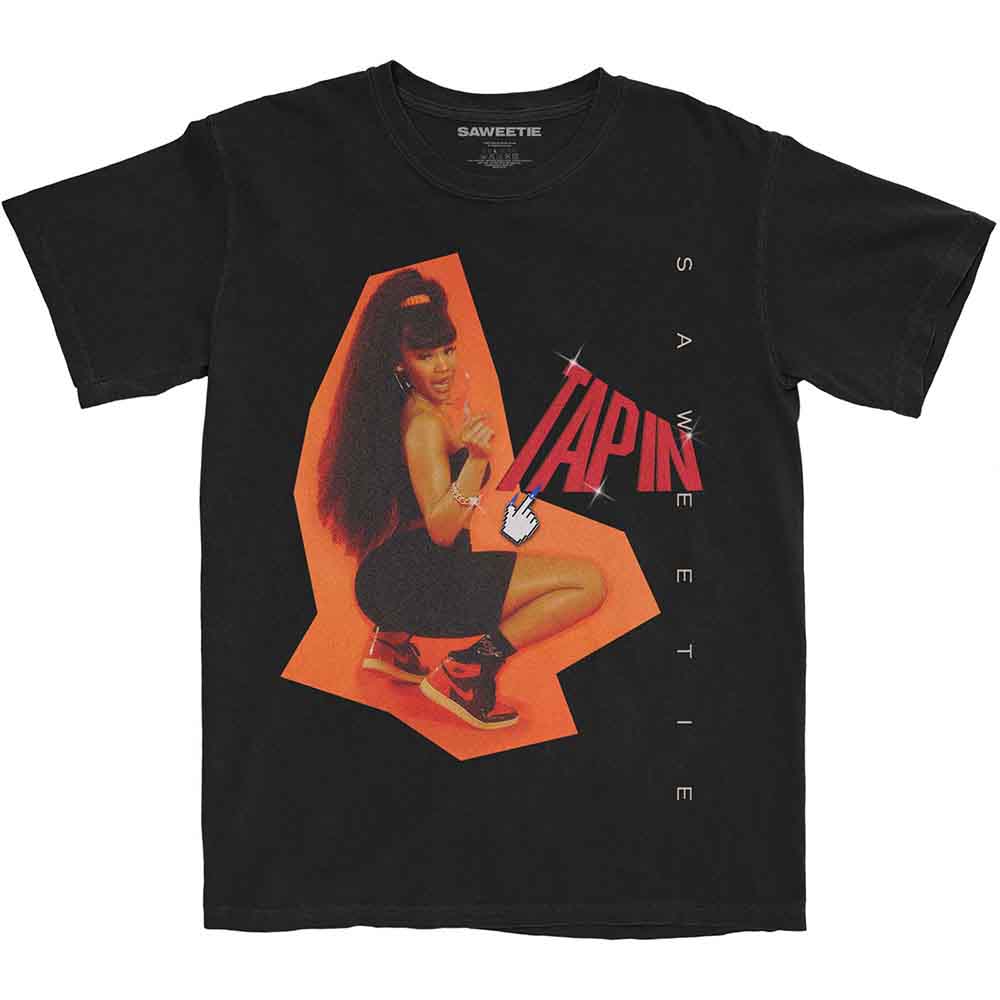Saweetie Tapin [T-Shirt] - Rock Band Apparel
