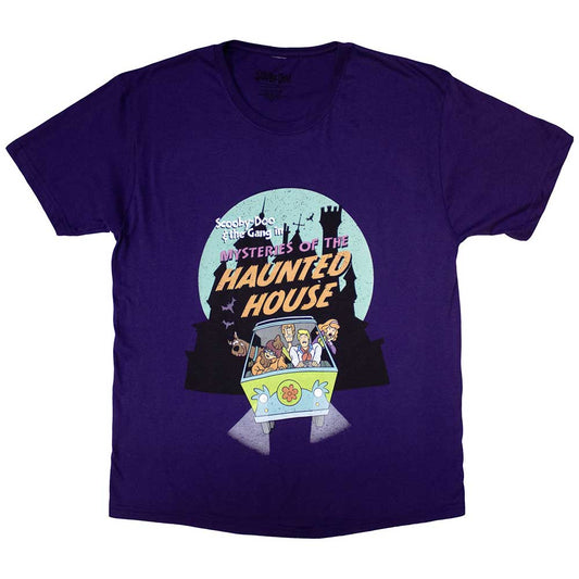 Scooby Doo Haunted House [T-Shirt] Purple