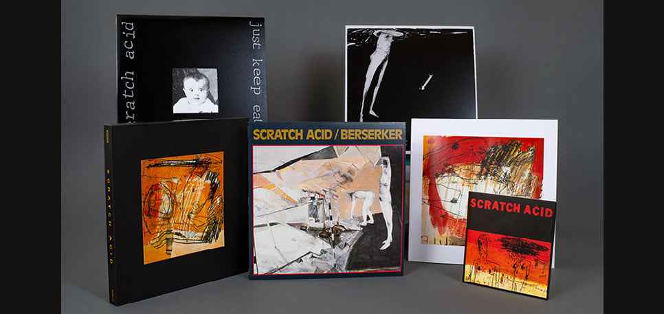 Scratch Acid Box Set (3xLP+7" - Clear) [Vinyl]